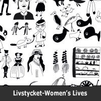 Livstyckets pattern "Womens lives"