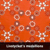 Livstyckets pattern "Livstyckets medallions"