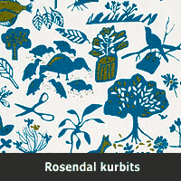Livstyckets pattern Rosendal kurbits