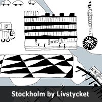Livstyckets pattern Stockholm by Livstycket