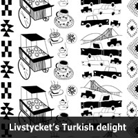 Livstyckets pattern Turkish delight