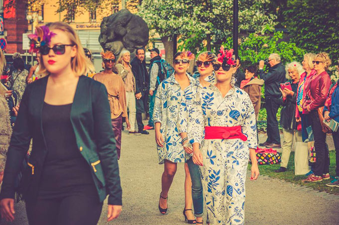 Livstycket Sweden Fashion Show at Berzelii park 27 maj 2015